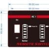 ENERGENIE REMOTE CONTROL PANEL FOR EG-PWC-PS POWER INVERTER SERIES