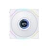 Lian Li UNIFAN TL LCD 120-1PCS Reverse White - Case Fan