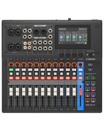 yamaha mgx12 black psifiaki konsola mixis normal